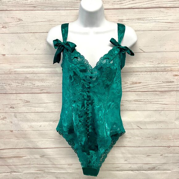 Vintage Victoria's Secret Gold Label Teddy Bodysuit - Picture 1 of 10